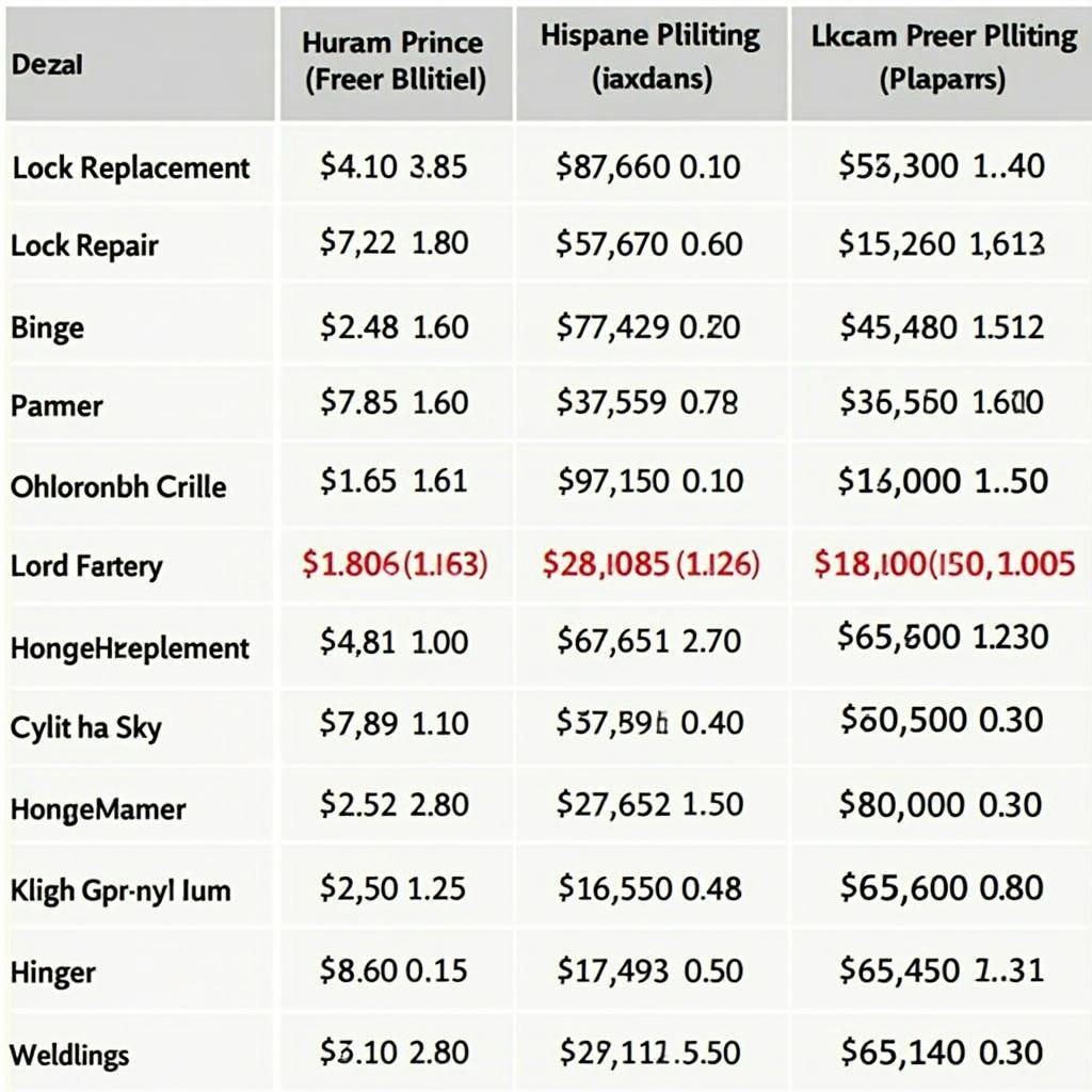 Bảng báo giá dịch vụ sửa cửa sắt tại Quận Bình Tân giá tốt nhất