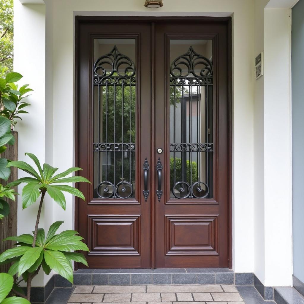 cửa sắt được sửa chữa chuyên nghiệp tại nhà ở thành phố Hồ Chí Minh