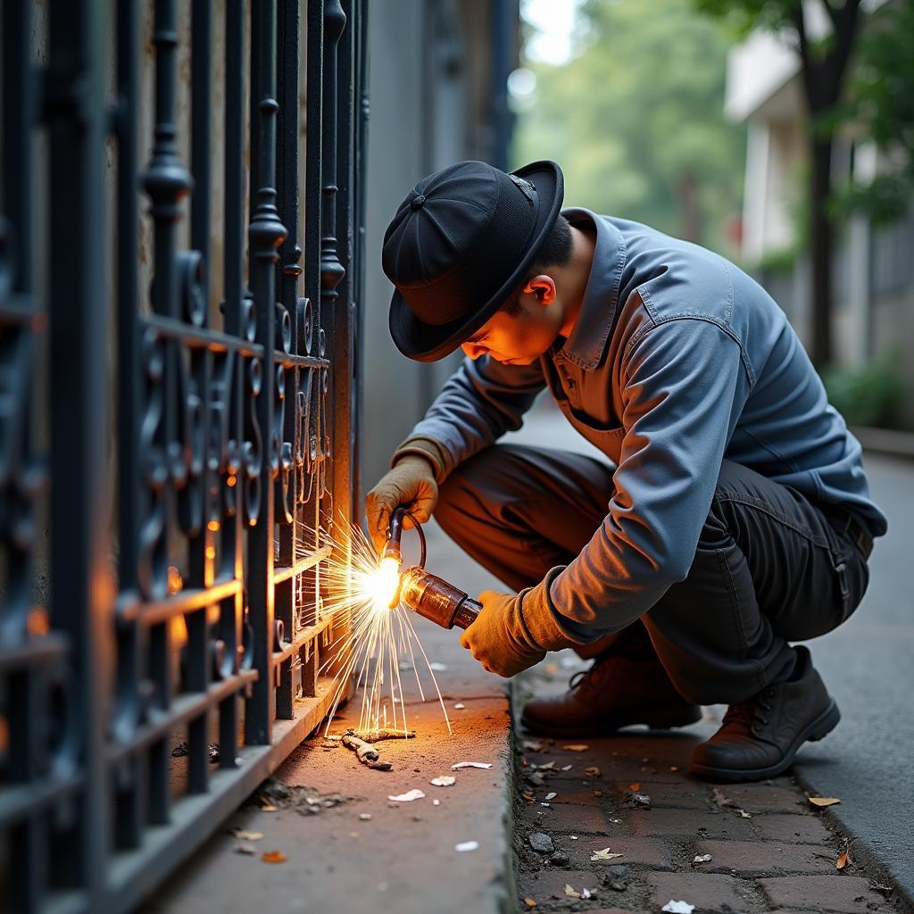 Thợ chuyên sửa chữa cửa sắt tại nhà Quận Tân Bình