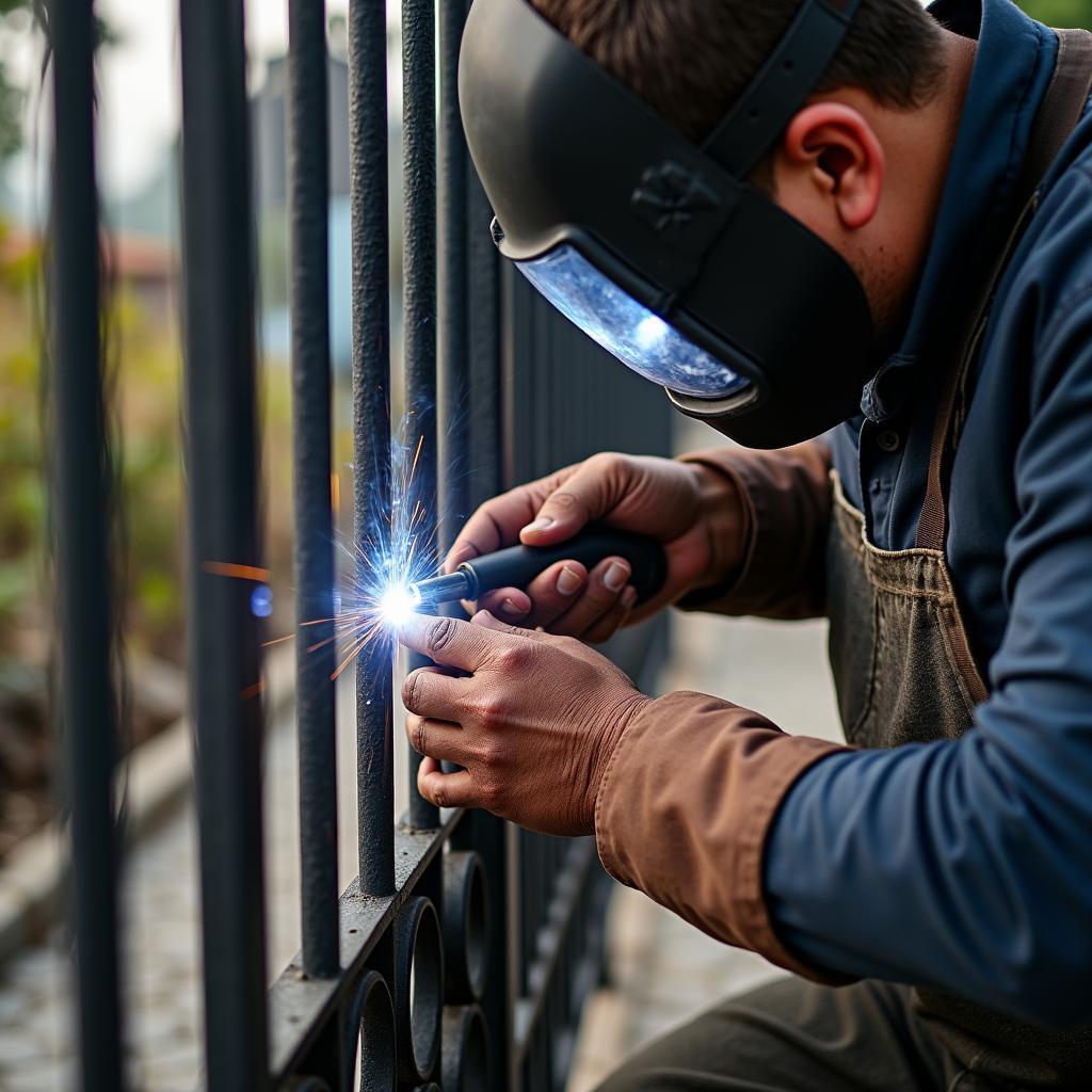 Thợ hàn cửa sắt chuyên nghiệp tại nhà Quận Tân Bình