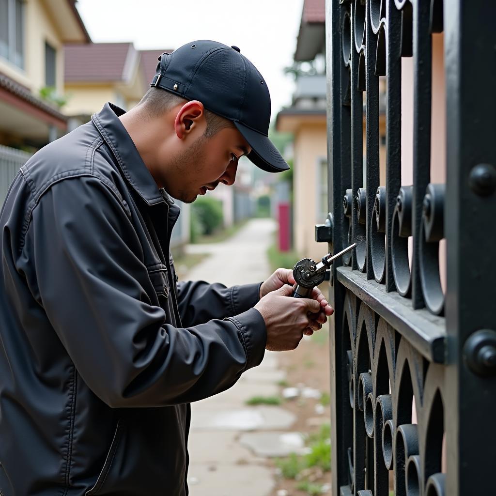 Thợ sửa cửa sắt chuyên nghiệp Quận 11, tay nghề cao, sửa chữa nhanh chóng